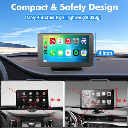 🔥Upgraded Wireless CarPlay Screen for Andriod & Iphone