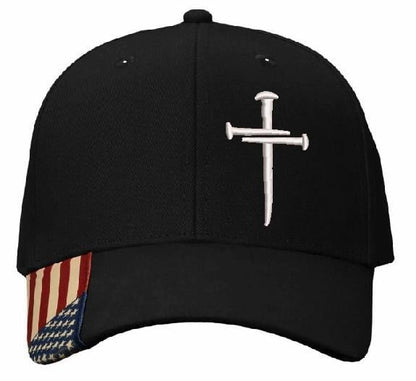 ✝️Adjustable Jesus 3 Nail Cross Hat?
