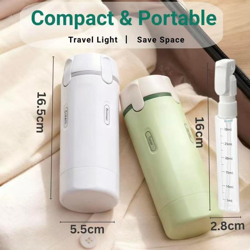 4-in-1 Leakproof Rotatable Travel Dispenser Set