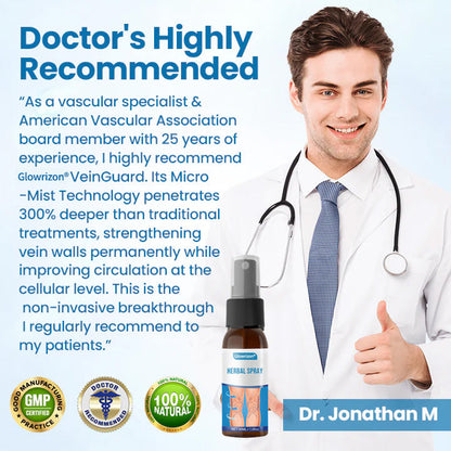 VeinGuard Herbal Spray – Clinically Proven to Diminish Varicose Veins in Just 7 Days