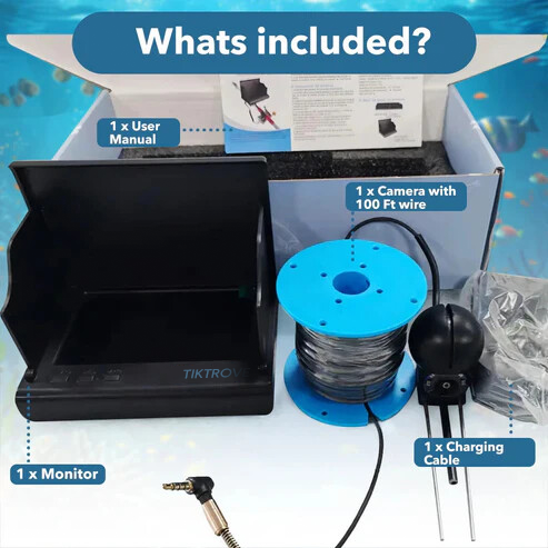 Tiktrove - Underwater Fishing Camera