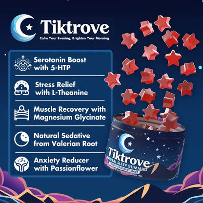 Tiktrove  Natural Sleep Gummies