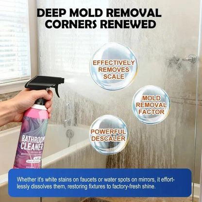 ✨ Bathroom Cleaner: Sparkle in Seconds, No Harsh Fumes