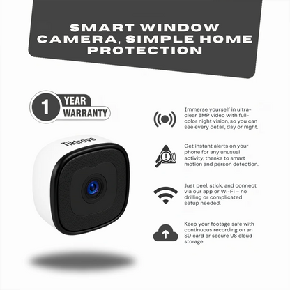Tiktrove 3MP W150 Window Camera