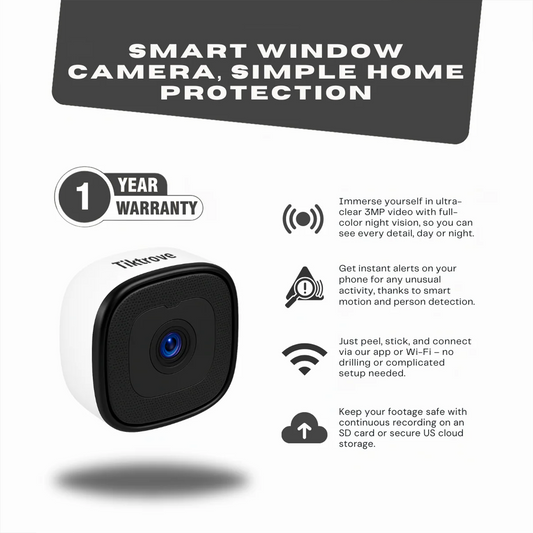 Tiktrove 3MP W150 Window Camera