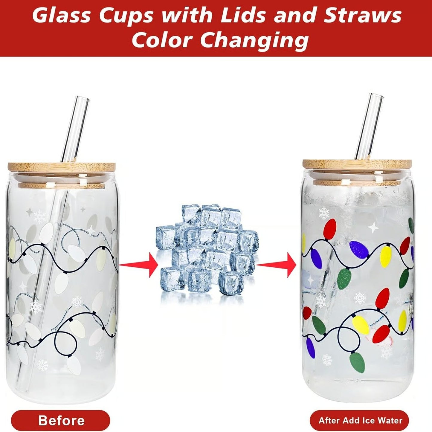 ❤️Hot Sale -🎅🎄Color Changing Christmas Cup