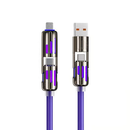 📲4-in-1 USB Charging Cable fast charging MAX 240W⚡