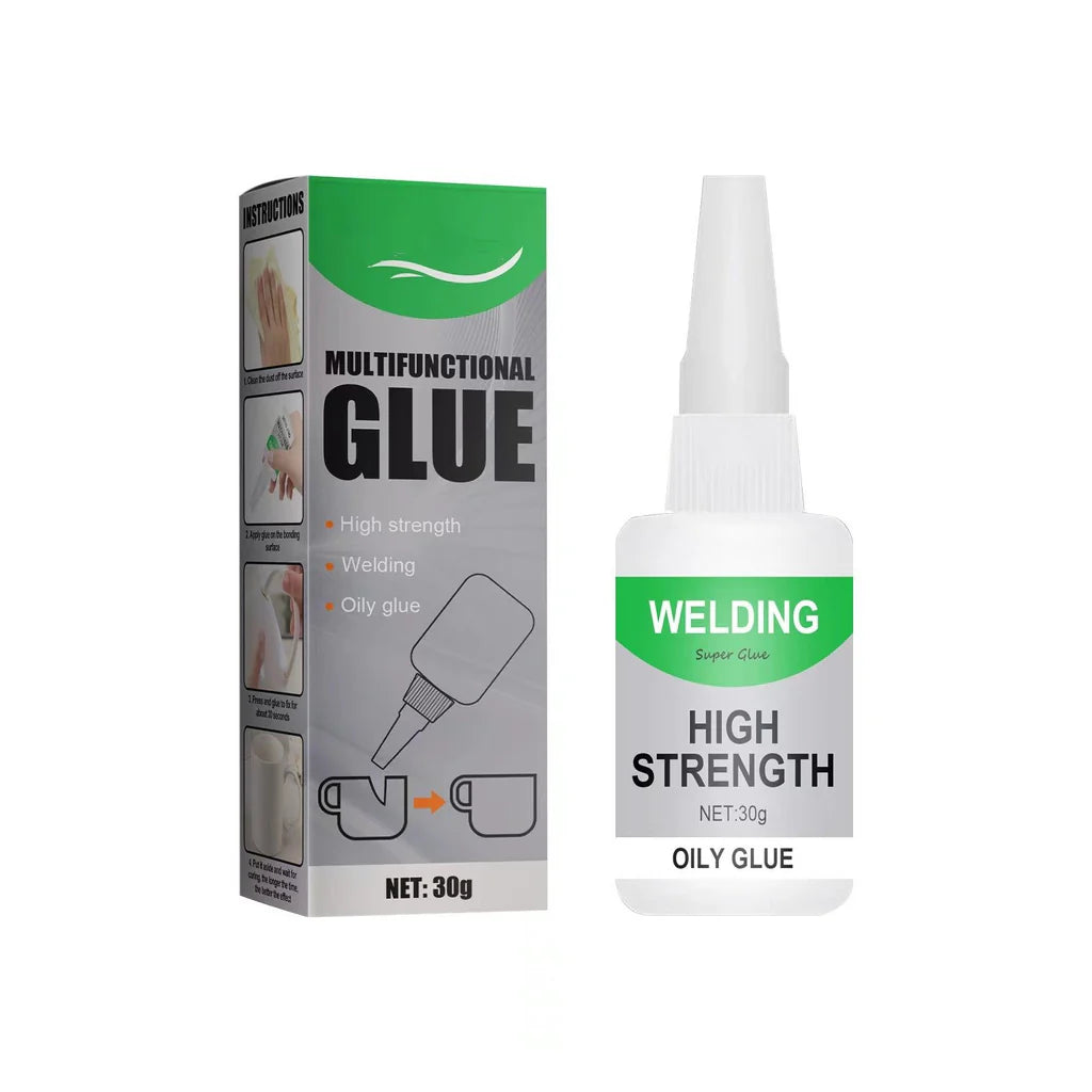 Welding High-Strength Oily Glue