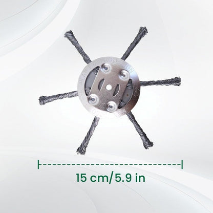 BUY 2 GET 1 FREE6 inch Steel Wire Brush Cutter Trimmer Head