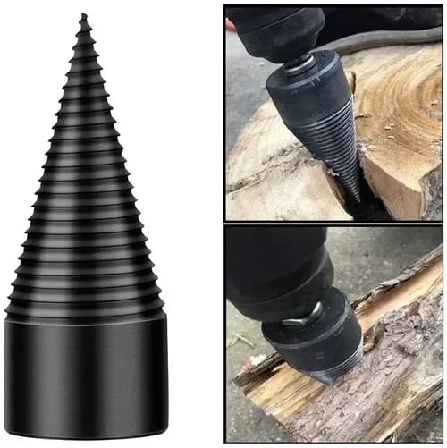 🔥Wood Log Splitter Firewood Drill Bit