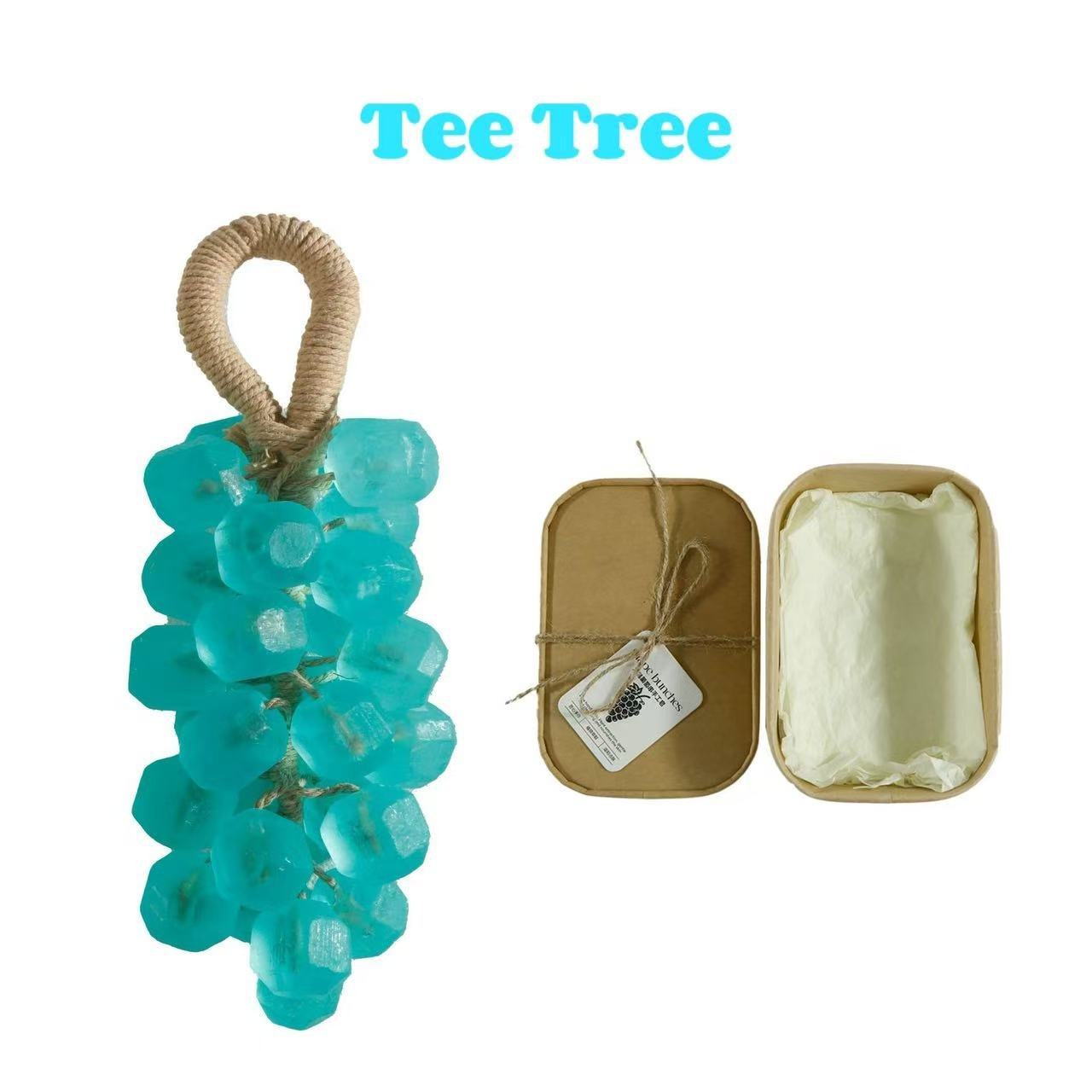 🔥Personalized Original Handmade Crystal Grape Soap Gentle Cleansing Soap  (Single string: 25 pieces)