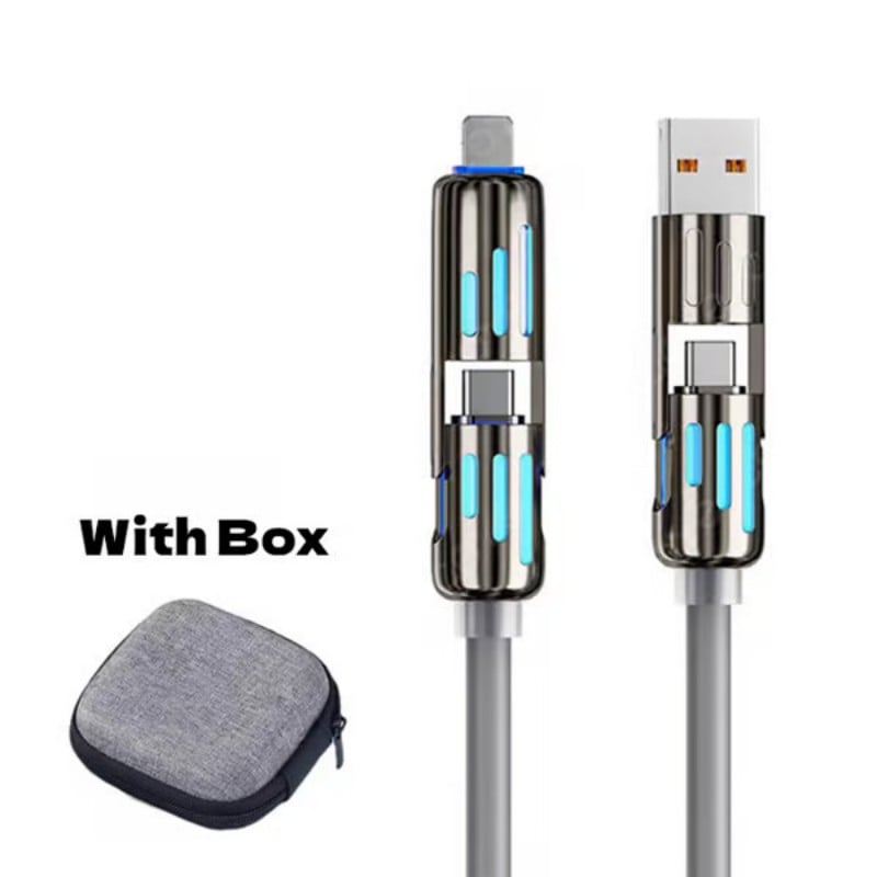 📲4-in-1 USB Charging Cable fast charging MAX 240W⚡