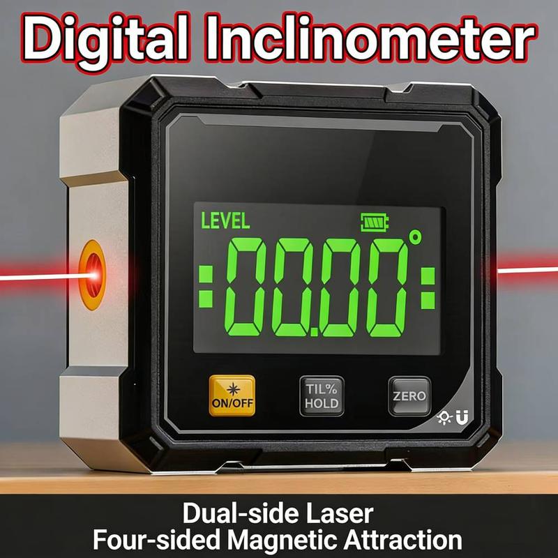 Digital Laser Angle Finder Protractor Tool