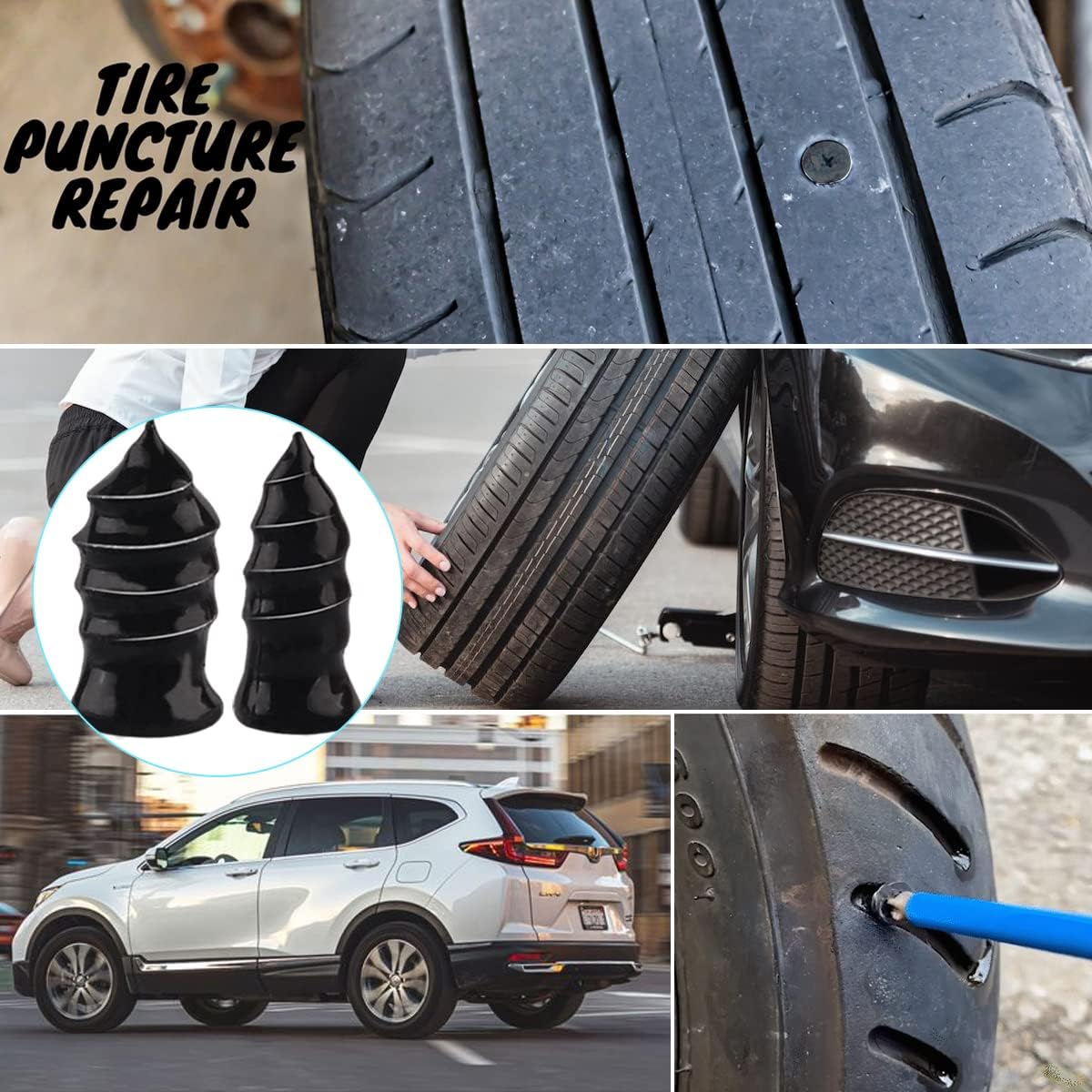 🔥Tire Repair Rubber Nail🚚BUY MORE SAVE MORE