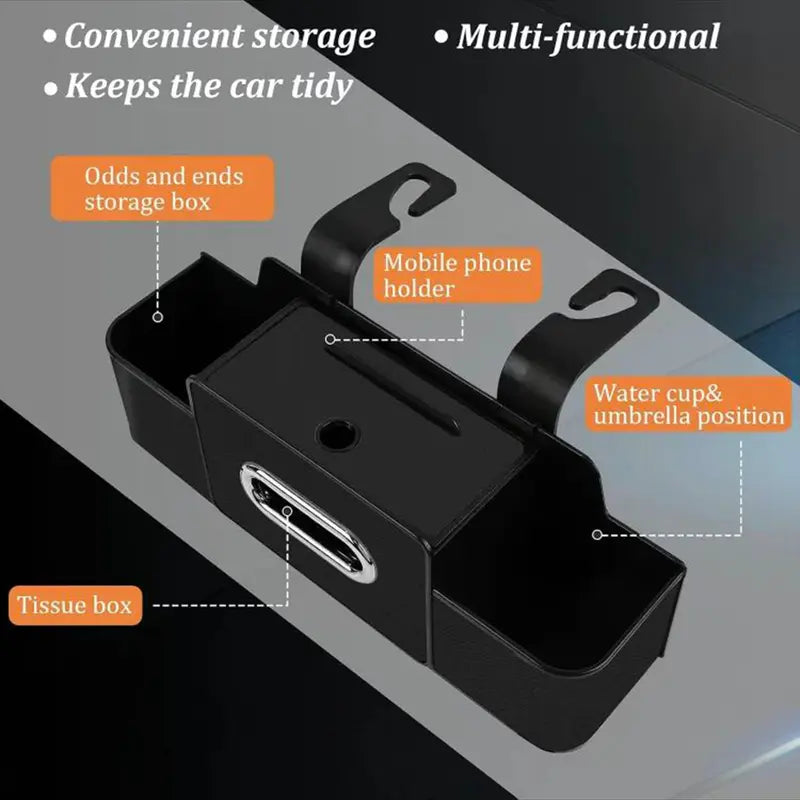 Multifunctional Car Back Seat Storage Organizer