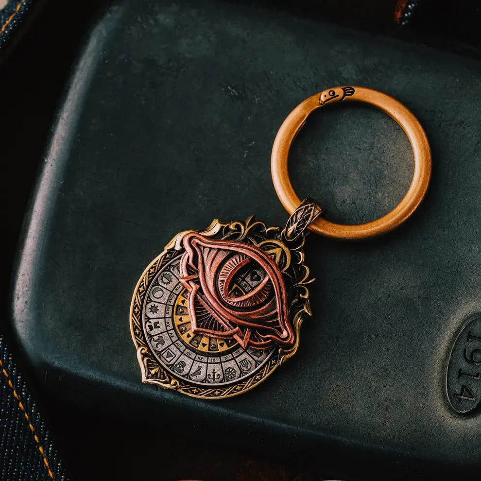 🔥👁️‍🗨️Handmade Tarot Vision Pendant: Connect to Cosmic Wisdom Anytime(✨Comes with instruction manual)