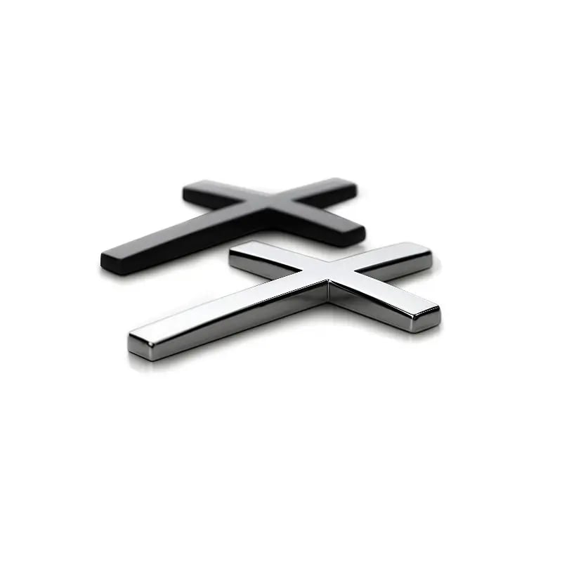 💥 Christian Cross Sticker（1 Set 2 Pcs）