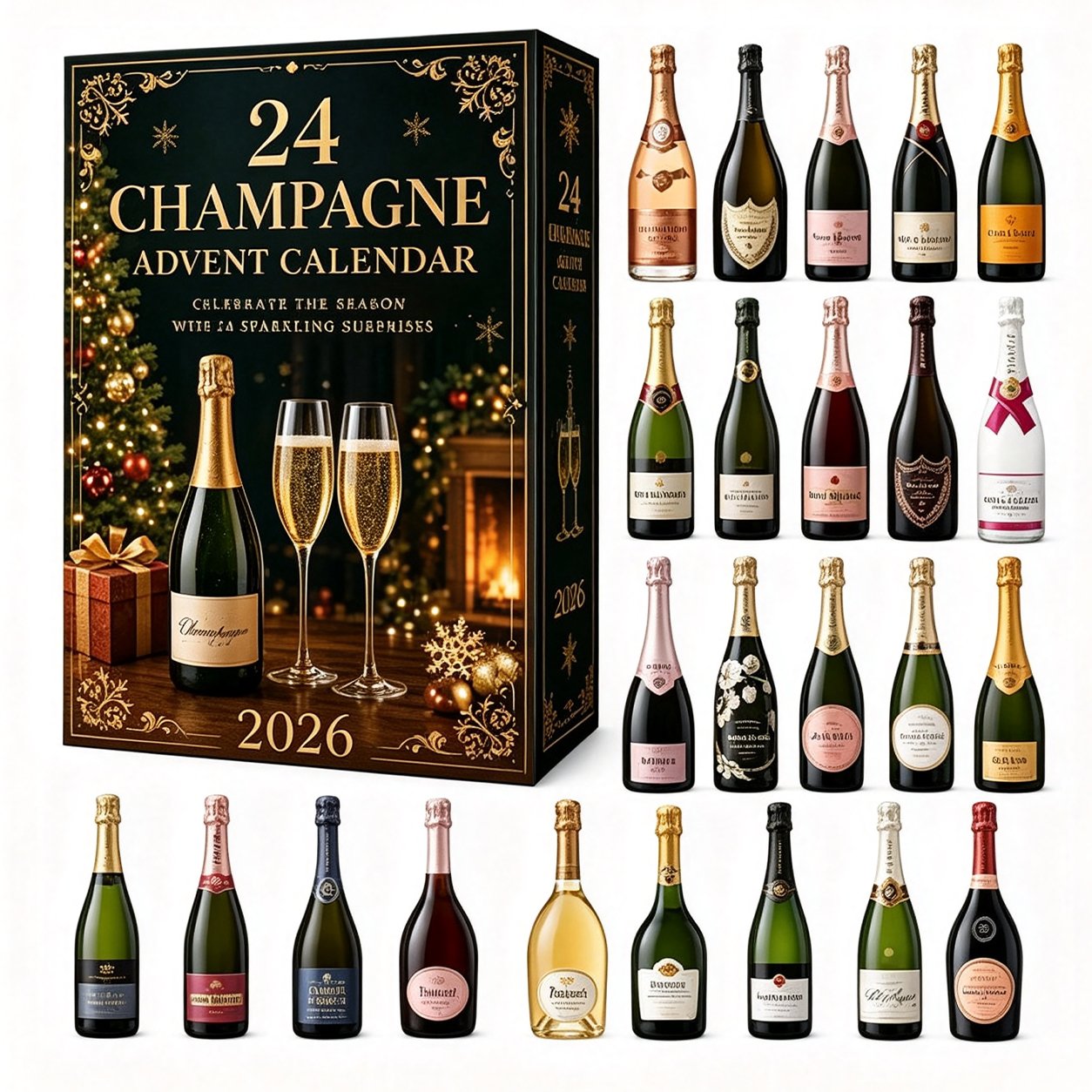 🥂 24 Champagne Advent Calendar 2026 🎄