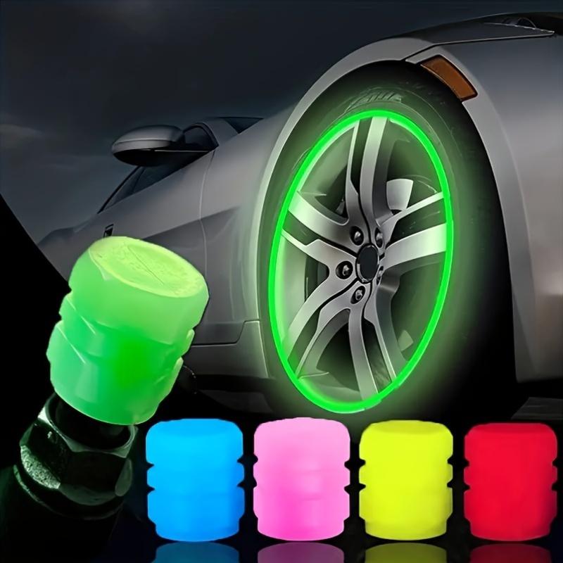 16PCS Glow-in-the-Dark Car Tire Valve Cap Set