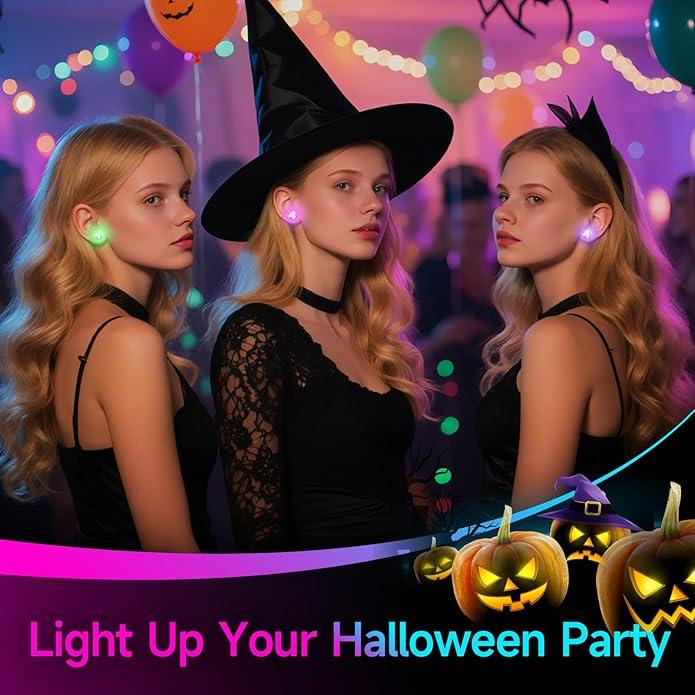 🔥✨LED Earrings, Light Up Stud Earrings