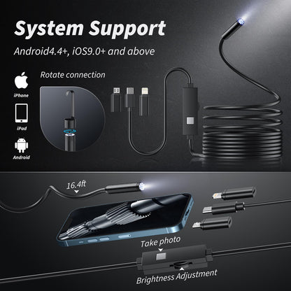 🔎 Plug-and-Play Endoscope Camera