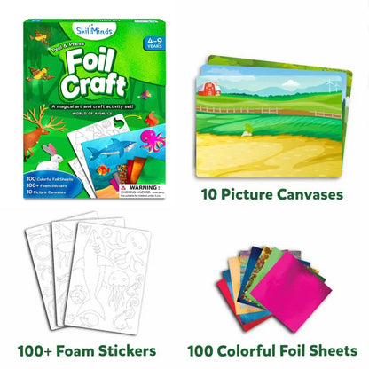 Foil Art & Craft Activity 🤲💓No Mess Art Kit