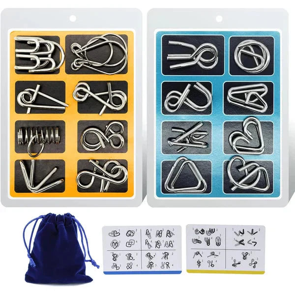 Untangling Iron Link Unlock Interlock Game