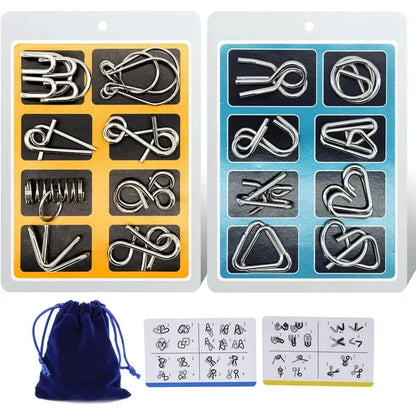 Untangling Iron Link Unlock Interlock Game