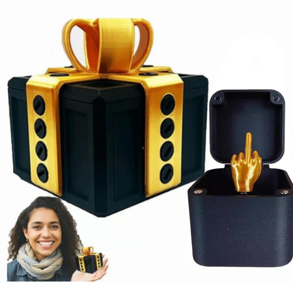 🎁 The Prank Box – Hilarious Screw Challenge with Middle Finger Surprise 🤪🖕