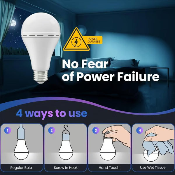 🎁🔥Rechargeable Emergency Light Bulbs💡