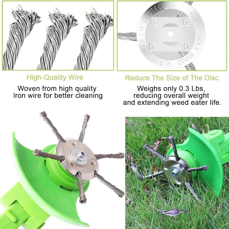 Universal Steel Wire Trimmer Head Replacement