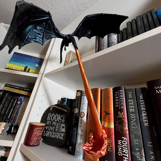 🔥✨Dragon Flame Book Nook