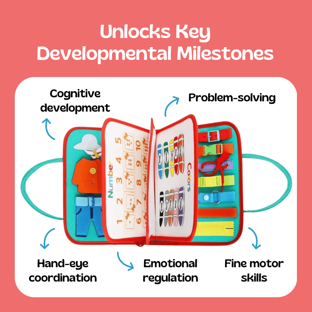 Tiktrove Montessori Busy Board