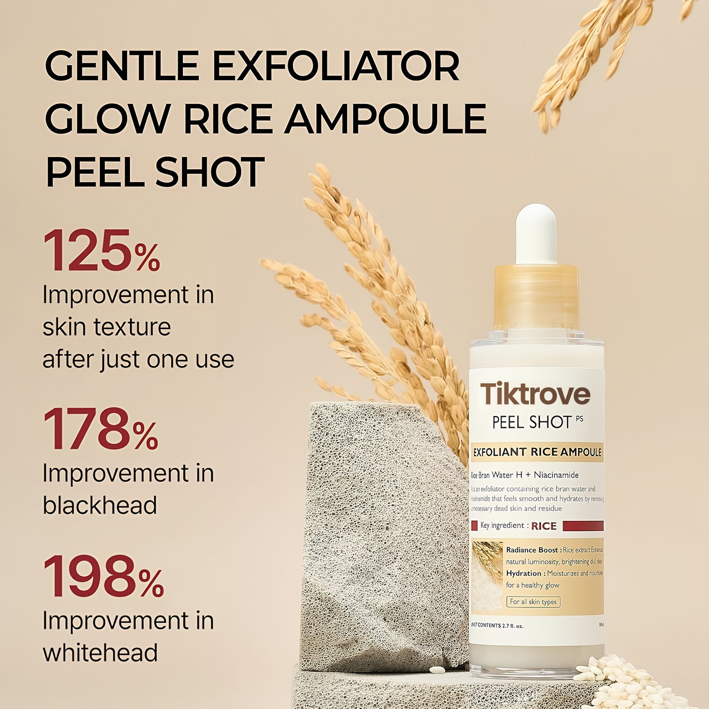 Peel Shot Glow Rice Ampoule Duo
