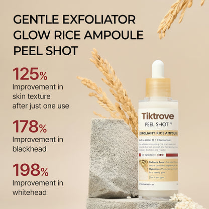 Peel Shot Glow Rice Ampoule Duo