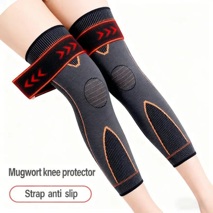 🔥Hot Sale🔥Warm Knee & Leg Sleeve | Non-Slip Long Cotton Sleeve for Fall/Winter（1 set 2 pcs）