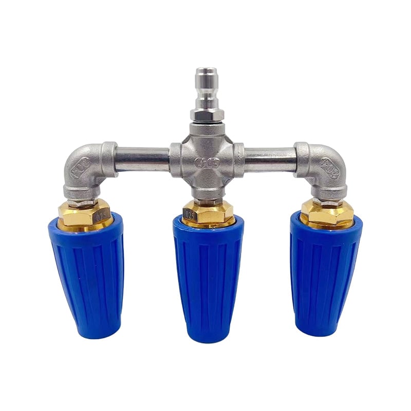 1 pc - Triple-Nozzle Turbo