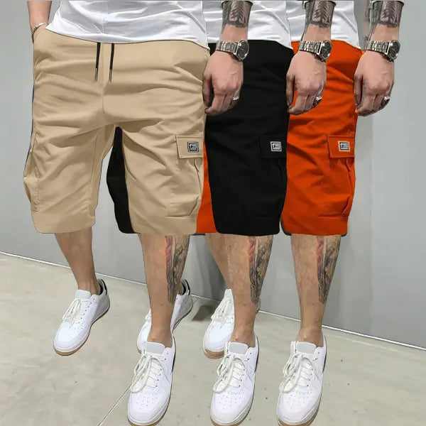🔥Men’s Summer Lightweight 3-Pack Cargo Shorts with Multiple Pockets