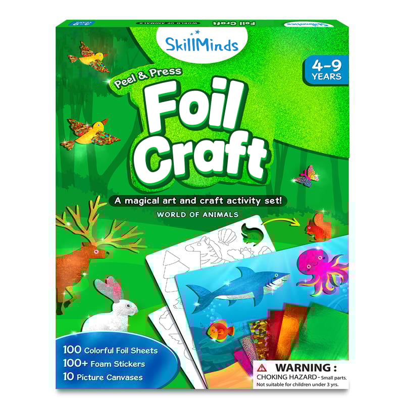 Foil Art & Craft Activity 🤲💓No Mess Art Kit