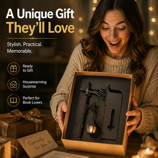 Library Lantern-Decorative Bookshelf Lighting