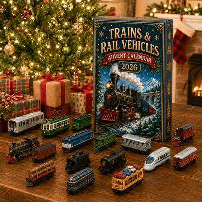 🚂Trains & Rail Vehicles Advent Calendar 2026