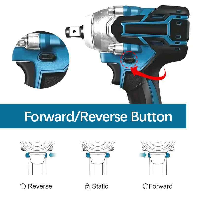 20V Brushless Cordless Impact Wrench Set