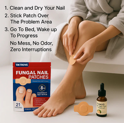 Tiktrove Fungal Nail Renewal Patches
