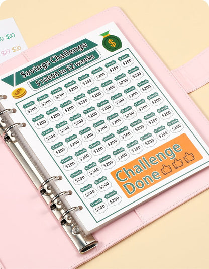 🔥🤑✉️100 Envelope Savings Challenge Book