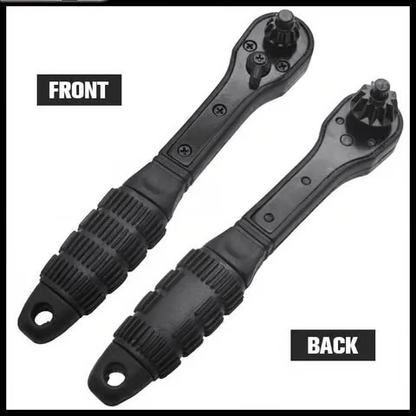 ️Father‘s Day Hot Sale2 in 1 Drill Chuck Ratchet Spanner