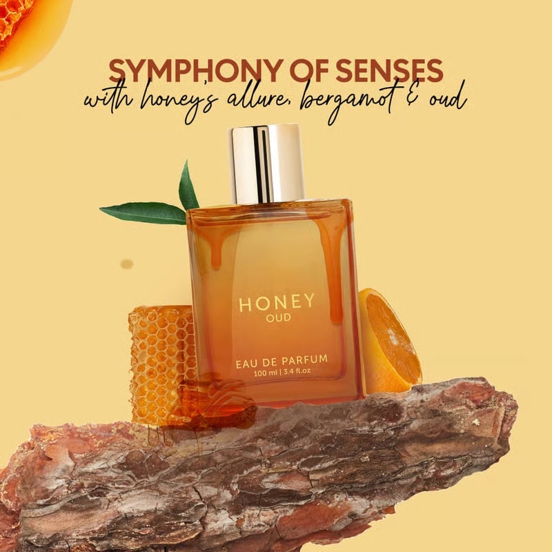 Organic Luxury Honey Oud Unisex Eau De Perfume (100ml)