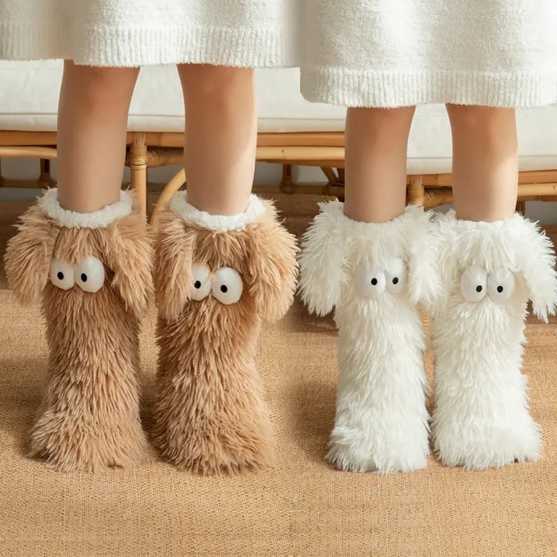 Women's Plush Slippers Socks