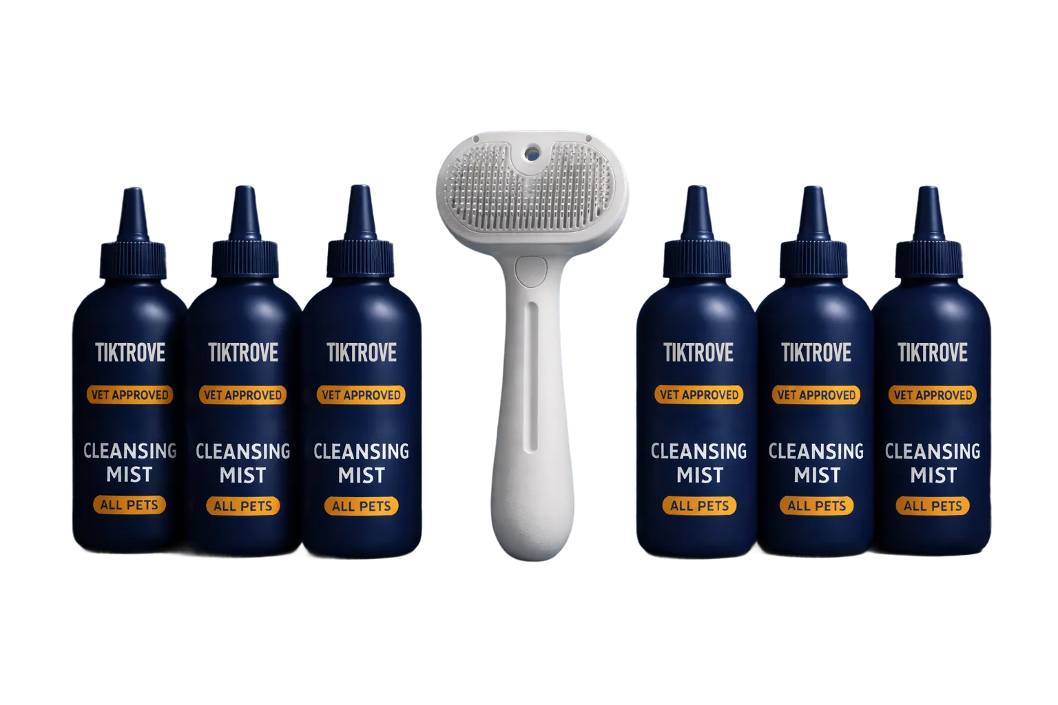 1 Brush + 6 Cleansing Mist Bottles