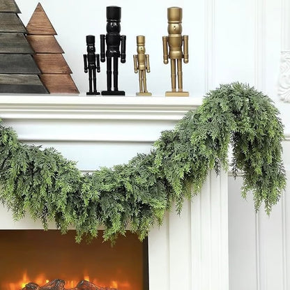 🎅⛄2025 Christmas Artificial Cedar Garland🎄