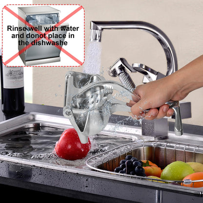 Hand Juicer Squeezer- Aluminum Manual Press Juicer🍹